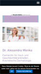 Mobile Screenshot of hautaerztin-wien.at